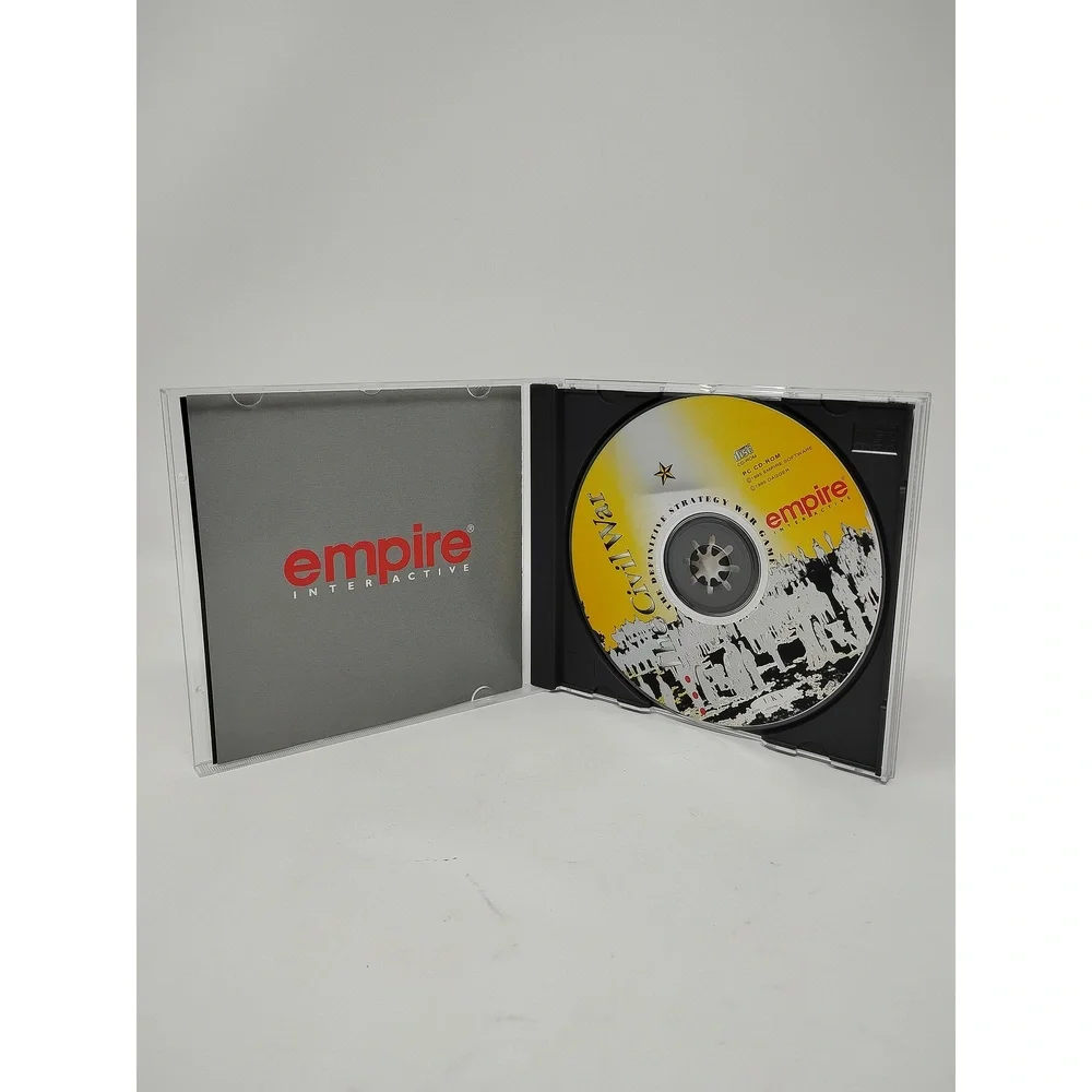 Empire Interactive The Civil War 1995 PC CD-ROM Big Box War Strategy Simulation